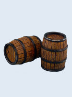 Large Wooden Barrels (2)