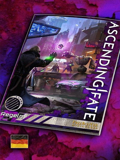 Ascending Fate rulebook, German